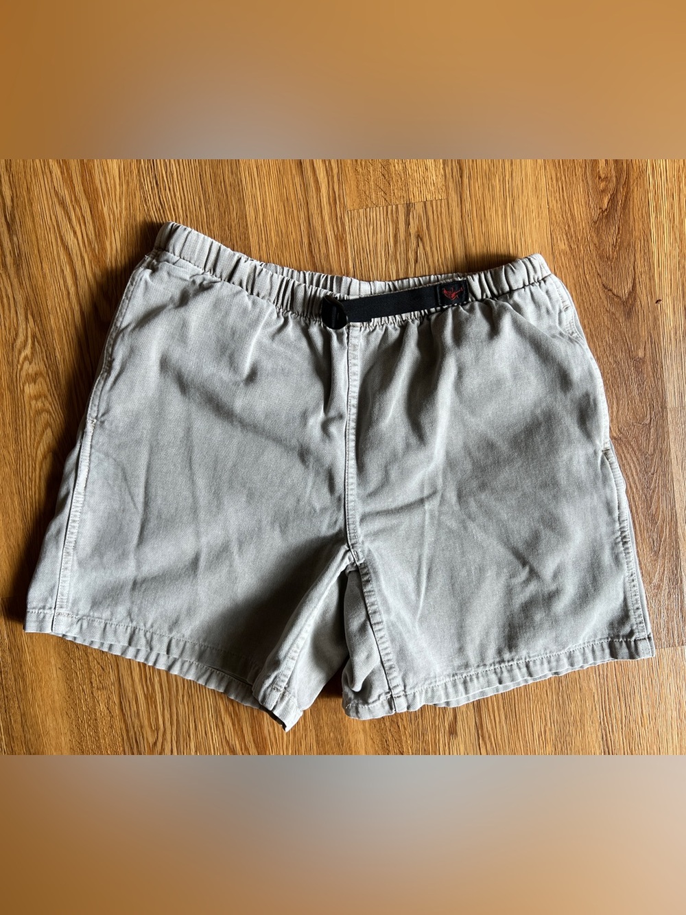 Gramicci Women’s Small Climbing outdoor Shorts in khaki tan hiking cool y2k